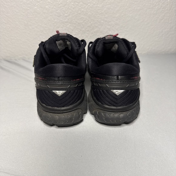Brooks Ghost 11 GTX Womens Size 9.5 Running Shoes Black Red Athletic Sneakers - Picture 4 of 7
